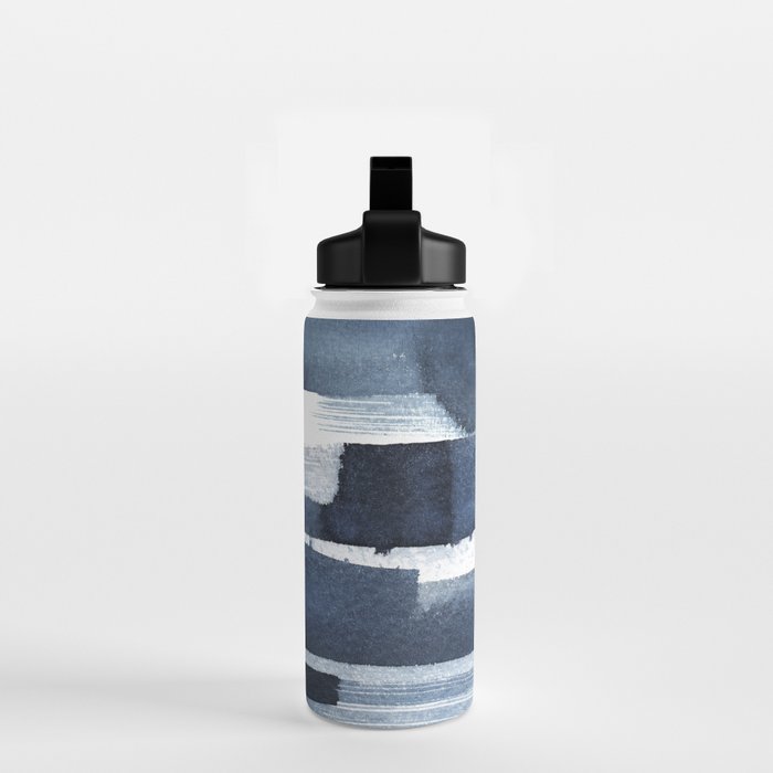 Blue Brush Water Bottle Gallery Image 2