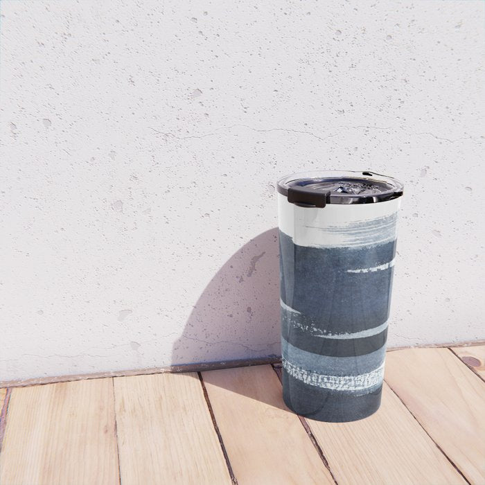Blue Brush Travel Mug Gallery Image 4