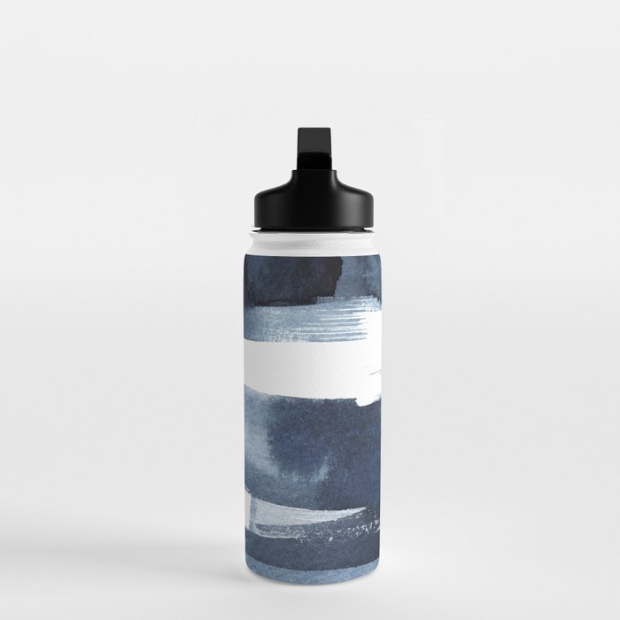 Blue Brush Water Bottle Gallery Image 3