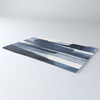Blue Brush Rug Gallery Image 3