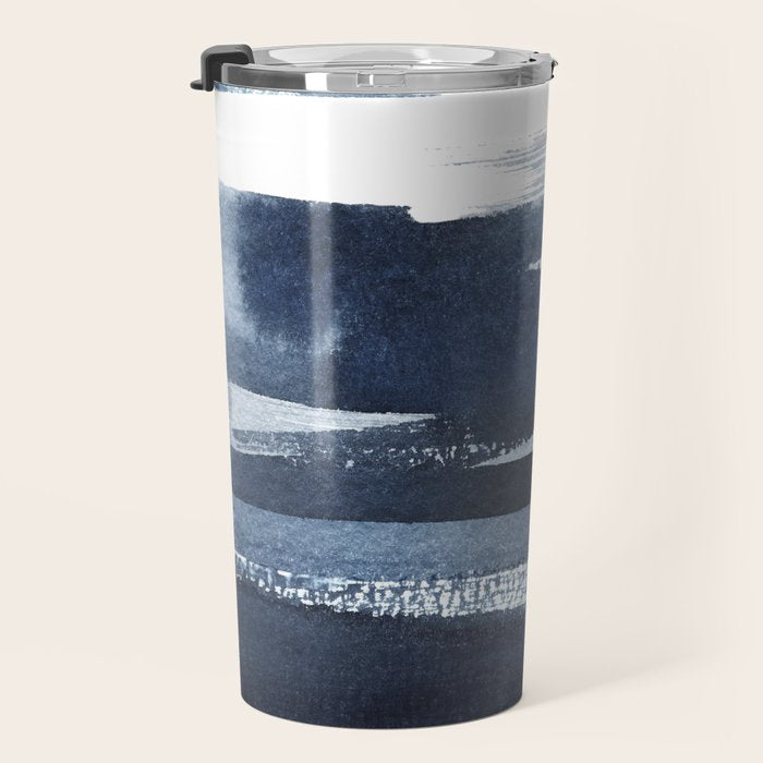 Blue Brush Travel Mug Gallery Image 3