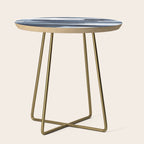 Blue Brush Side Table Gallery Image 1