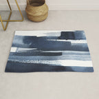 Blue Brush Rug Gallery Image 1