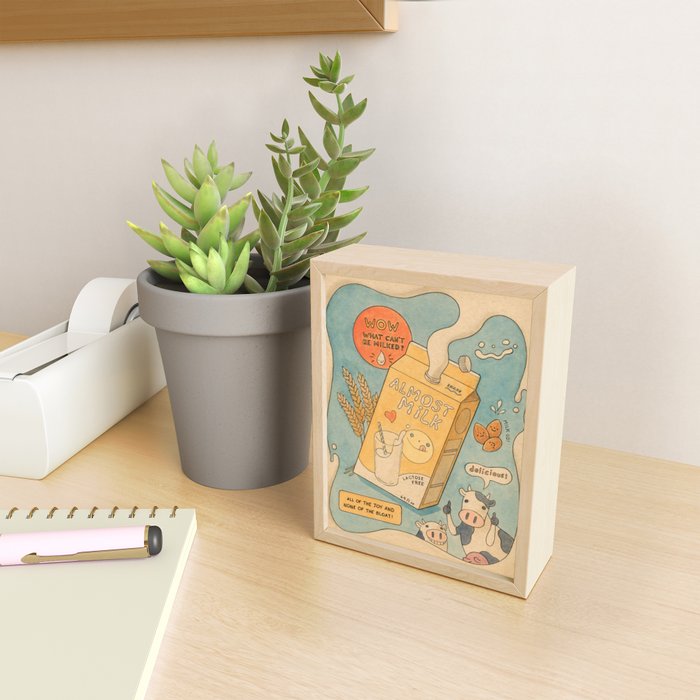 Almost Milk Mini Art Print Gallery Image 2