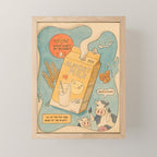 Almost Milk Mini Art Print Gallery Image 1