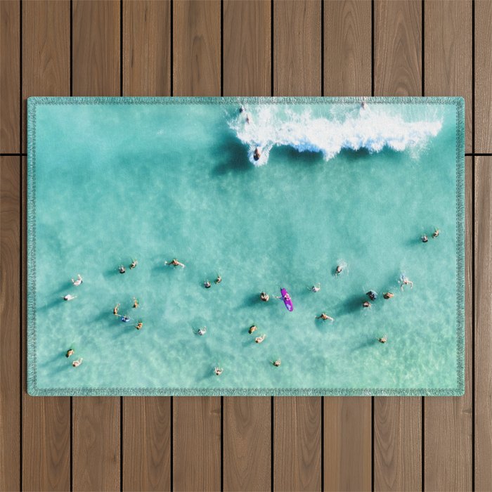 Sound of the Ocean 3 Outdoor Rug Gallery Image 1