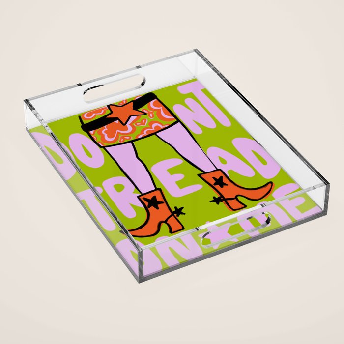 Don't Tread On Me Acrylic Tray Gallery Image 1