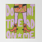 Don't Tread On Me Throw Blanket Gallery Image 2
