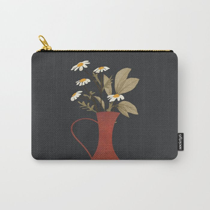 Flowers 10 Carry All Pouch Gallery Image 1