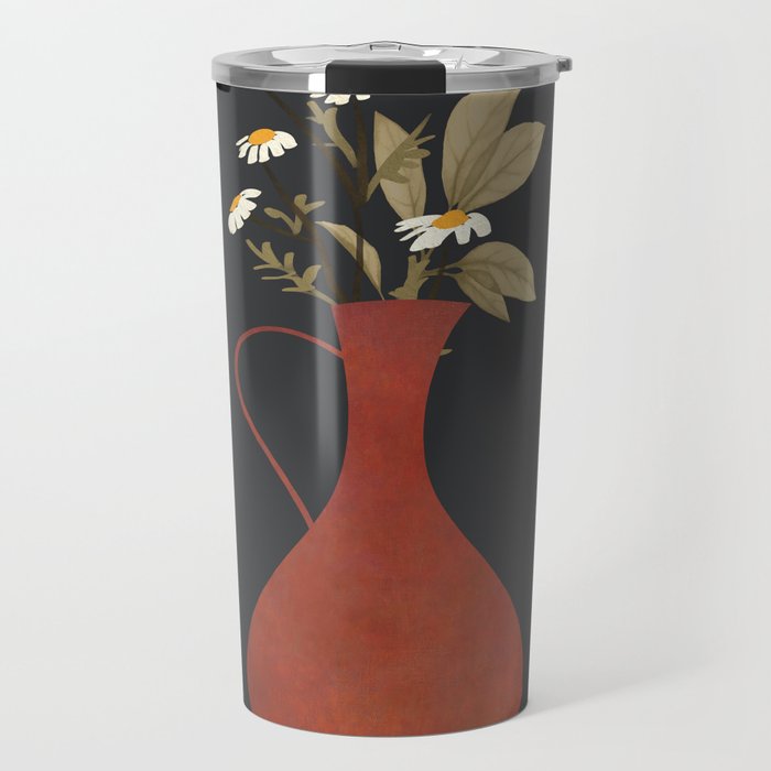 Flowers 10 Travel Mug Gallery Image 1