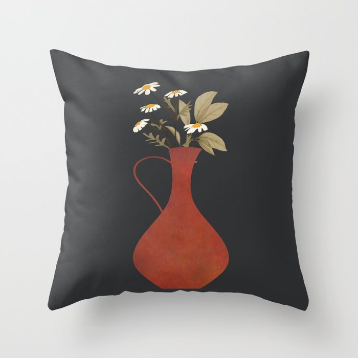 Flowers 10 Throw Pillow Gallery Image 6