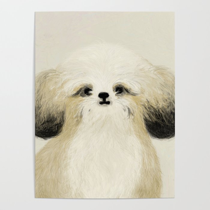 Cute dogs portrait. Wally Poster Gallery Image 1