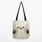 Cute dogs portrait. Wally Tote Bag Gallery Image 2