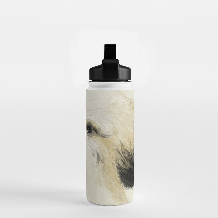 Cute dogs portrait. Wally Water Bottle Gallery Image 2