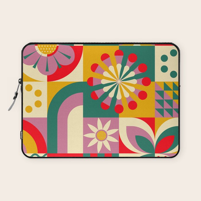 Red Flower  Laptop Sleeve Gallery Image 1