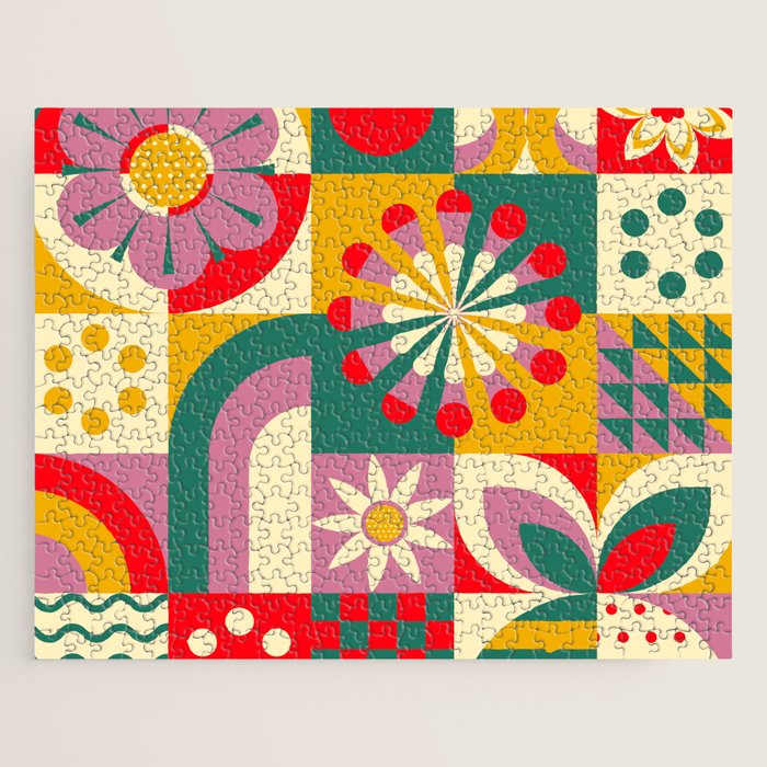 Red Flower  Jigsaw Puzzle Gallery Image 1