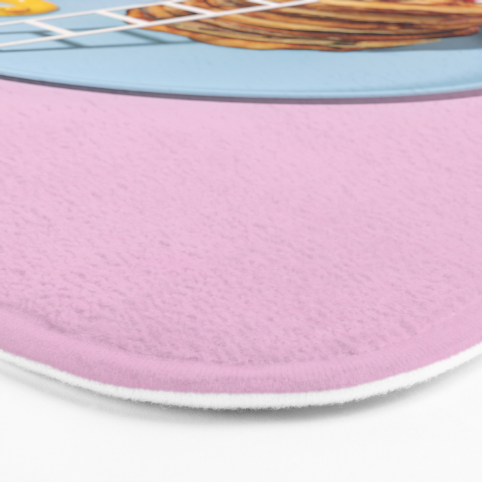 Pancakes pool Bath Mat Gallery Image 3