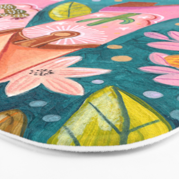 Cowboy boots and disco ball Bath Mat Gallery Image 3