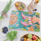 Cowboy boots and disco ball Cutting Board Gallery Image 2