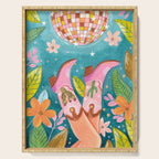 Cowboy boots and disco ball Serving Tray Gallery Image 1
