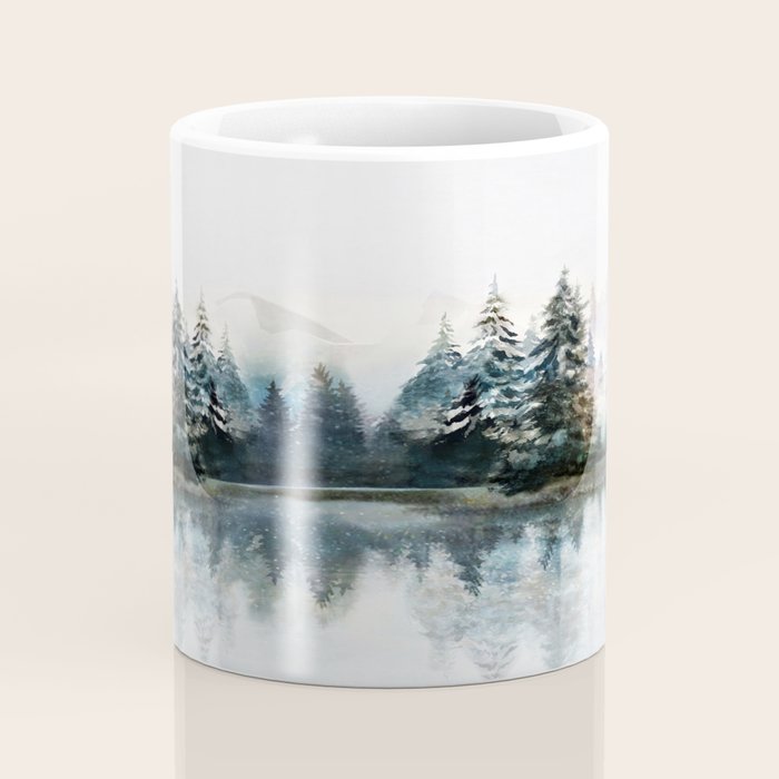 Winter Morning Coffee Mug Gallery Image 4