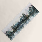 Winter Morning Yoga Mat Gallery Image 1