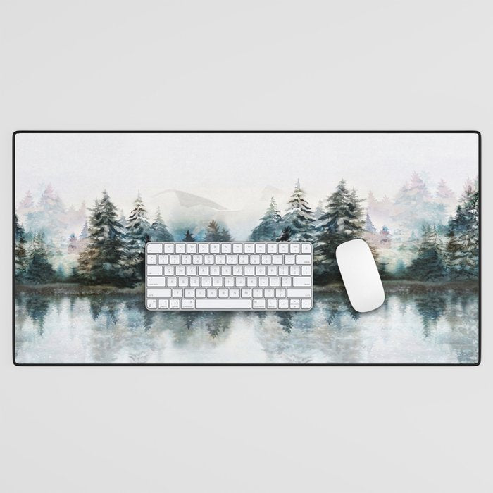 Winter Morning Desk Mat Gallery Image 1