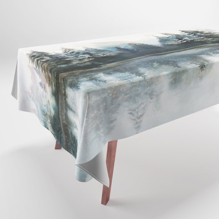 Winter Morning Tablecloth Gallery Image 1