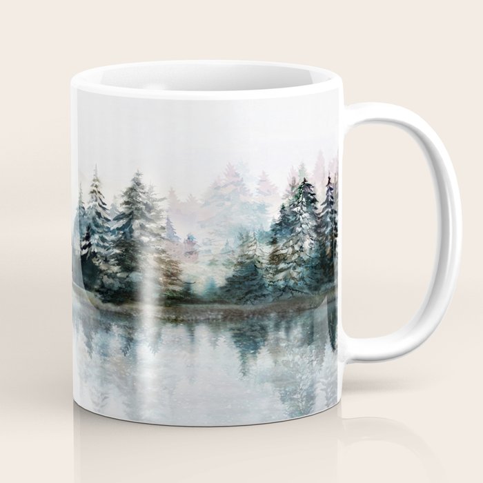Winter Morning Coffee Mug Gallery Image 1