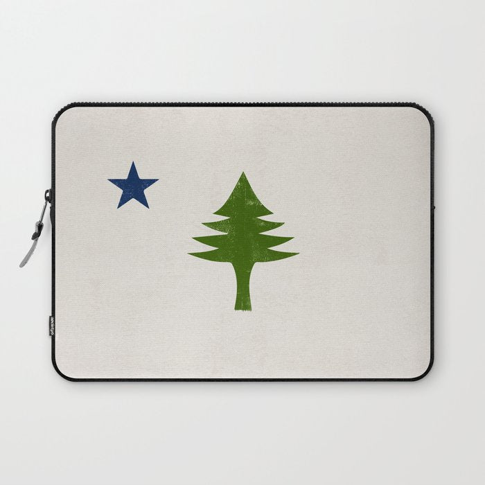 Original Maine Flag Laptop Sleeve Gallery Image 1