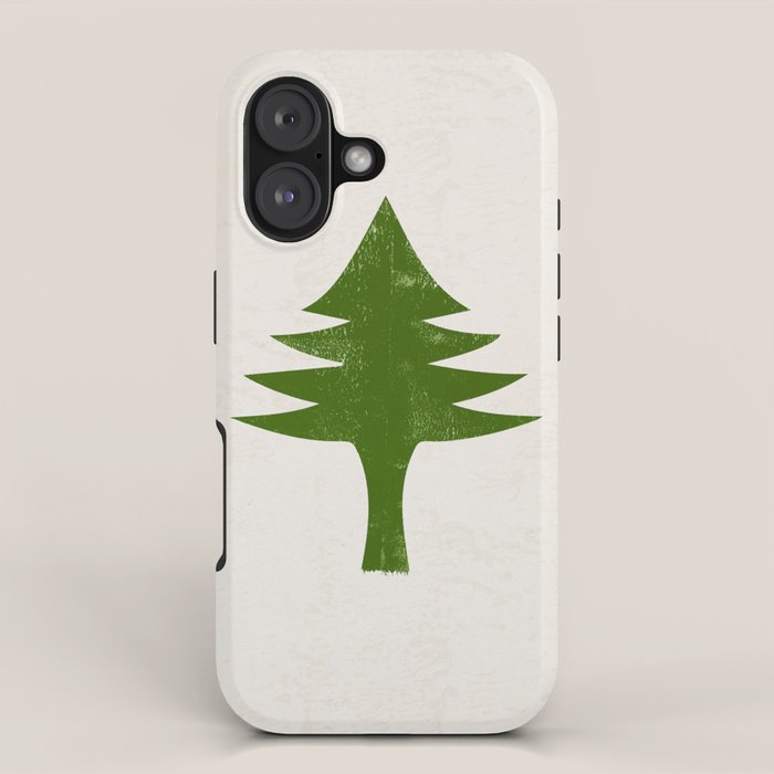 Original Maine Flag iPhone Case Gallery Image 1