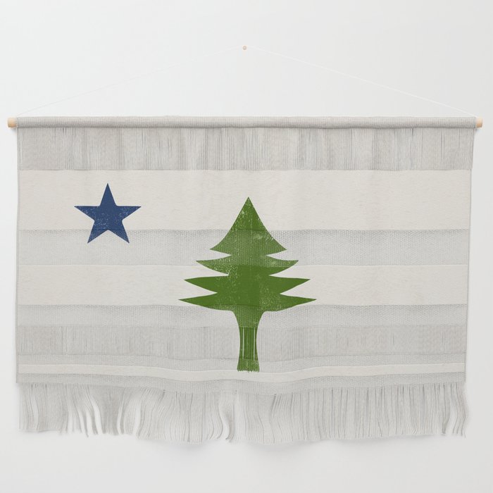Original Maine Flag Wall Hanging Gallery Image 1