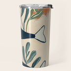 Two Swimming Fish Travel Mug Gallery Image 2