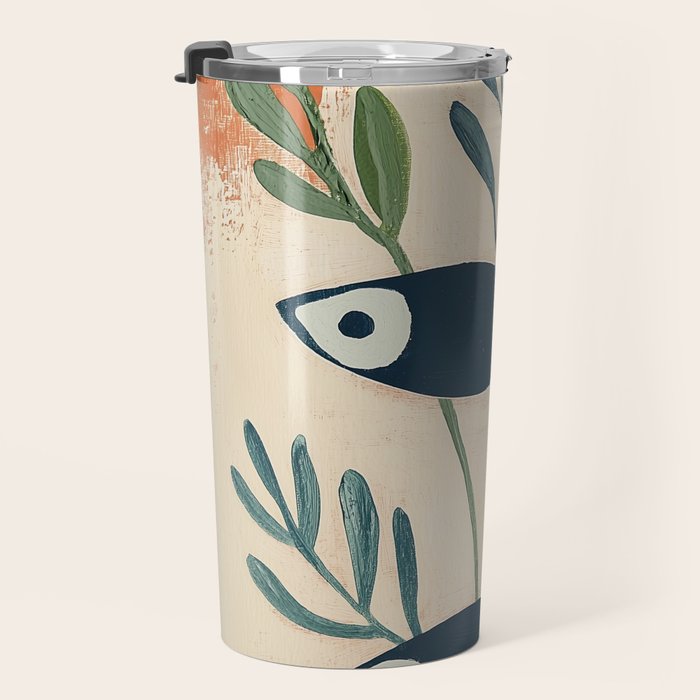 Two Swimming Fish Travel Mug Gallery Image 3