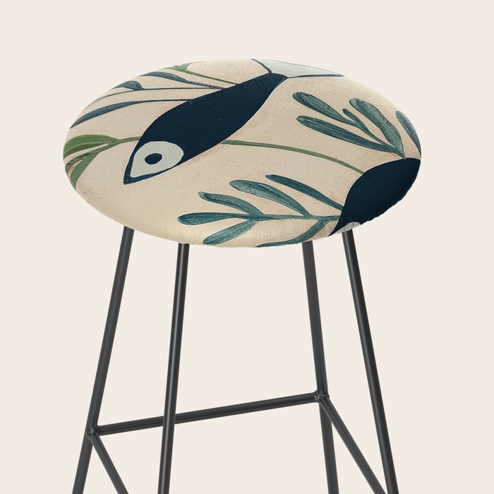 Two Swimming Fish Stool Gallery Image 2