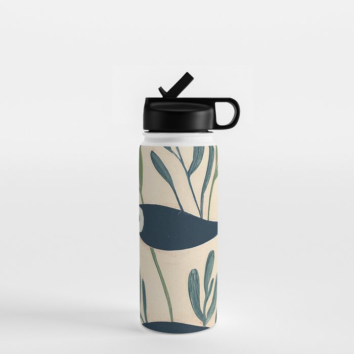 Two Swimming Fish Water Bottle Gallery Image 1
