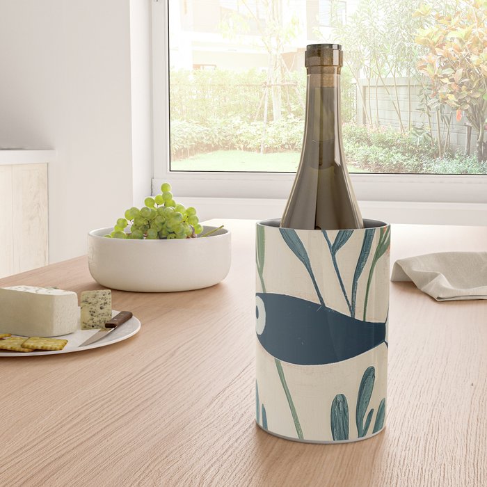 Two Swimming Fish Wine Chiller Gallery Image 4