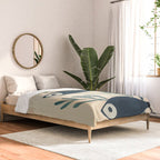 Two Swimming Fish Comforter Gallery Image 2