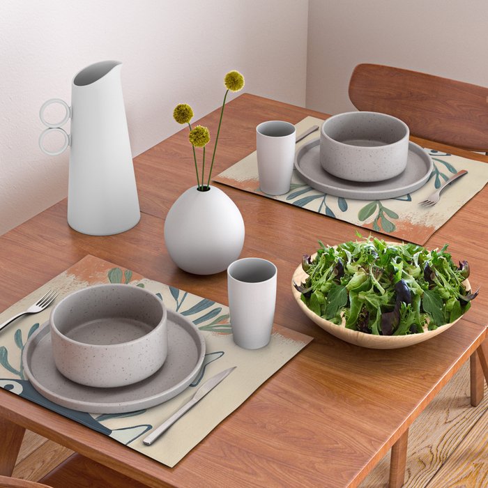 Two Swimming Fish Placemat Gallery Image 2