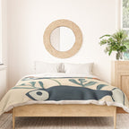 Two Swimming Fish Duvet Cover Gallery Image 3