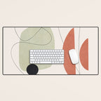 Minimal Shapes No.50 Desk Mat Gallery Image 1