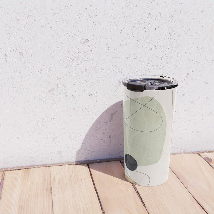 Minimal Shapes No.50 Travel Mug Gallery Image 4