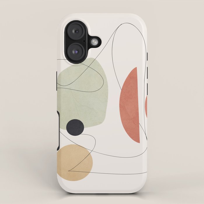 Minimal Shapes No.50 iPhone Case Gallery Image 1