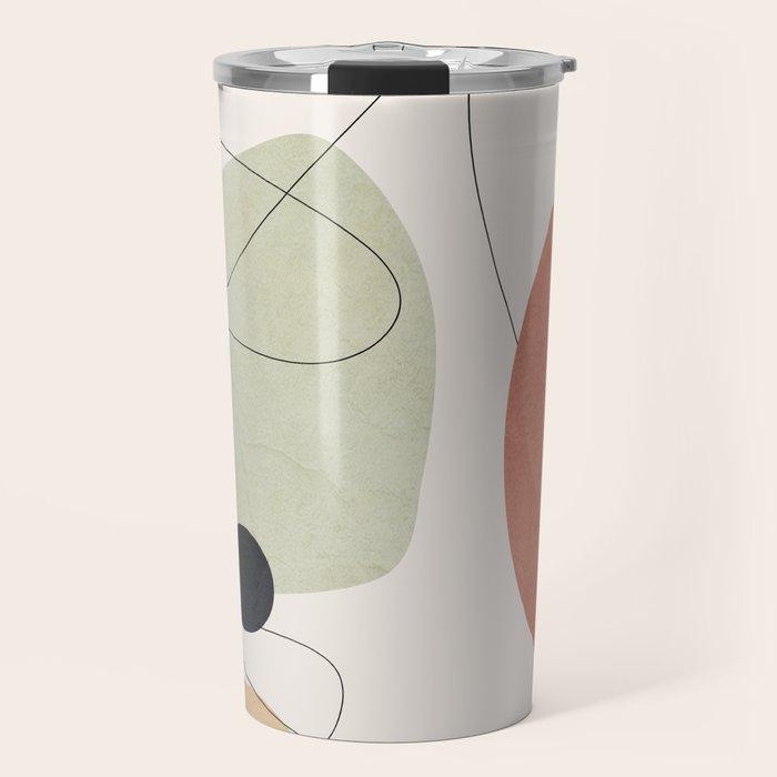 Minimal Shapes No.50 Travel Mug Gallery Image 1