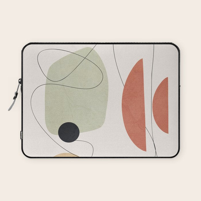 Minimal Shapes No.50 Laptop Sleeve Gallery Image 1