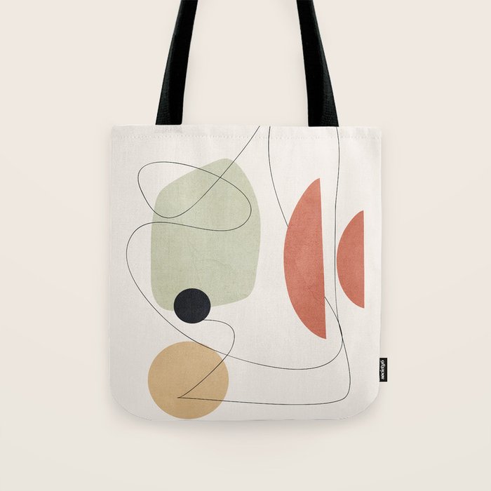 Minimal Shapes No.50 Tote Bag Gallery Image 1