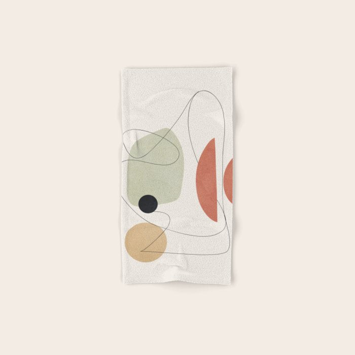 Minimal Shapes No.50 Bath Towel Gallery Image 1