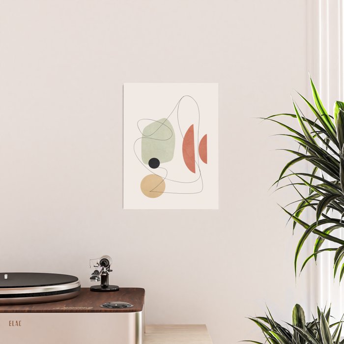 Minimal Shapes No.50 Poster Gallery Image 2
