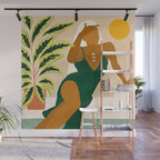 The Wait Is Long But My Dream Of You Does Not End #illustration Wall Mural Gallery Image 1