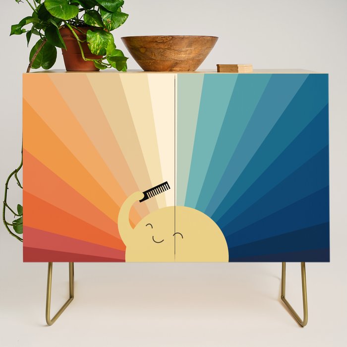 Sunshine will be ready in a minute Credenza Gallery Image 1